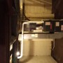 Gas forced hot air heater furnace with central cold air conditioning b