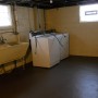 clothes washing machines in basement