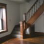 living room stairway to second floor