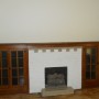 decorative fireplace in living room