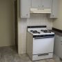 gas stove oven in kitchen