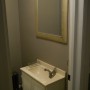 first floor half bathroom a