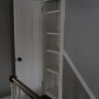 second floor hallway linen closet