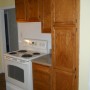 kitchen with electric stove oven