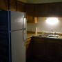 kitchen with refrigerator