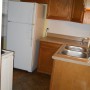 kitchen with refrigerator a