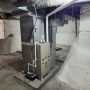 new gas forced air furnace heater with central air conditioning