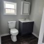 view into bathroom