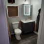 view into bathroom