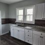 view into kitchen from dining room doorway