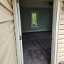 view into living room from entry doorway