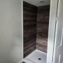 view into shower stall