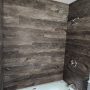view into shower